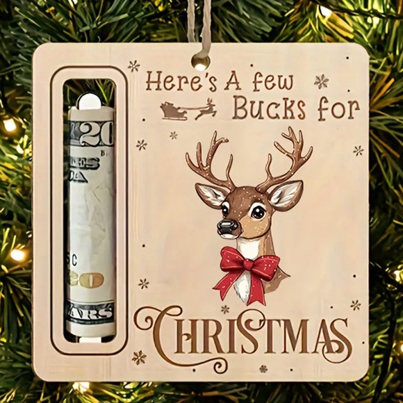 🆕 money holder ornament - Picture 1 of 3